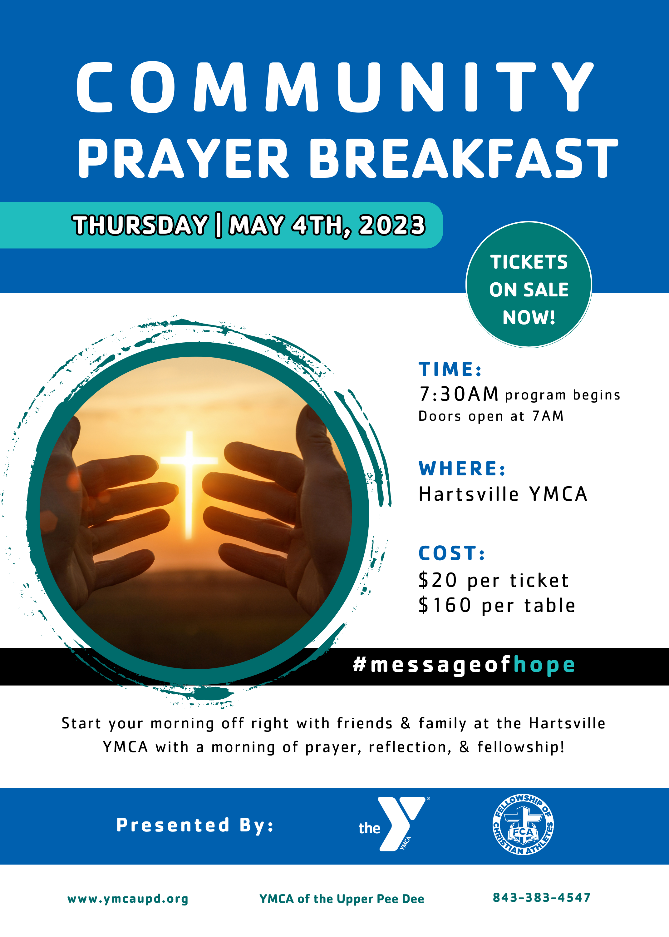 Prayer Breakfast YMCA of the Upper Pee Dee